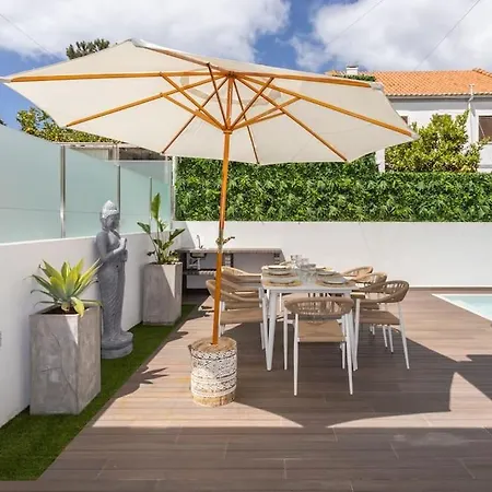 Villa Casa John Lisboa-piscine Chauffée En Option Charneca (Setubal)